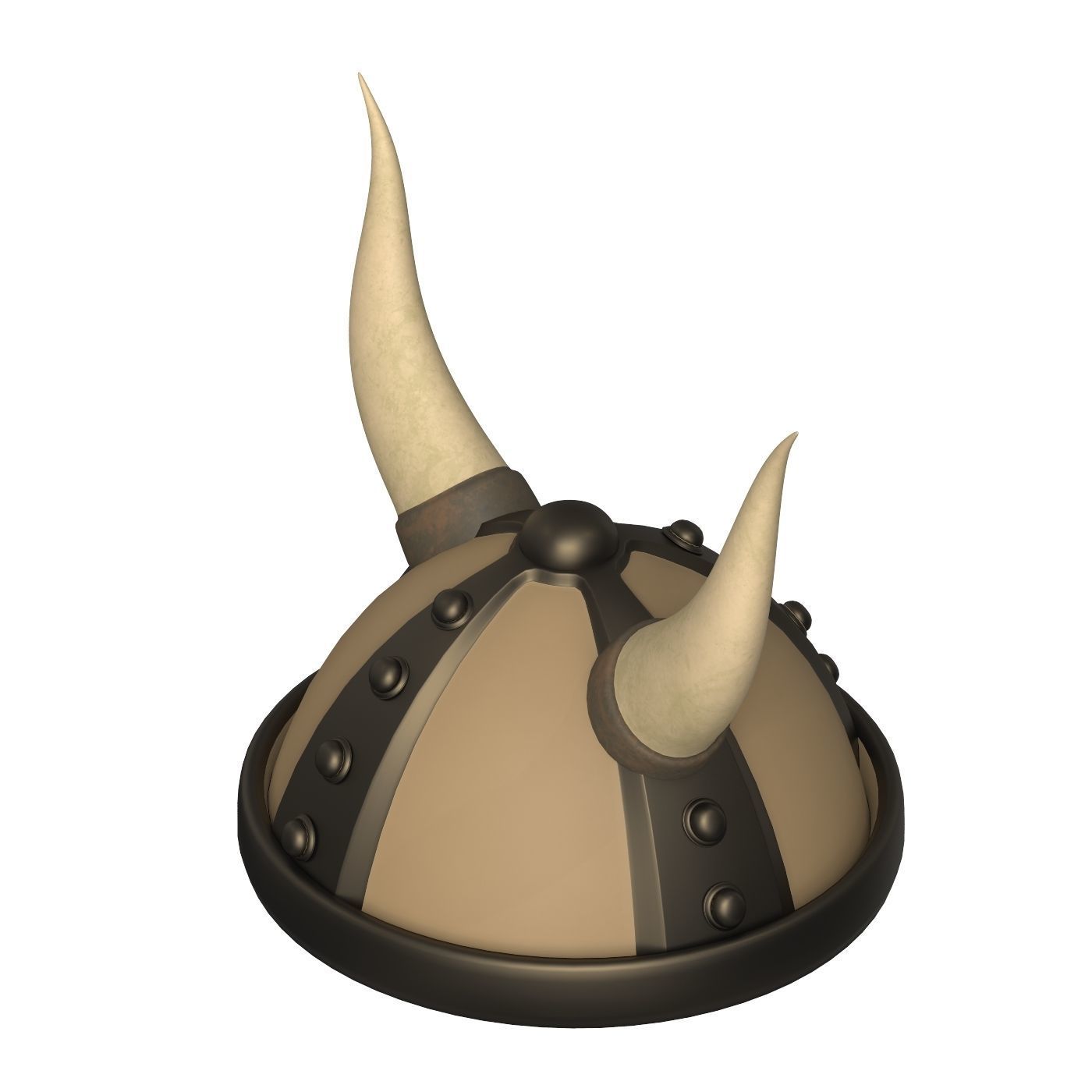 Warrior Helmet 3D model_1