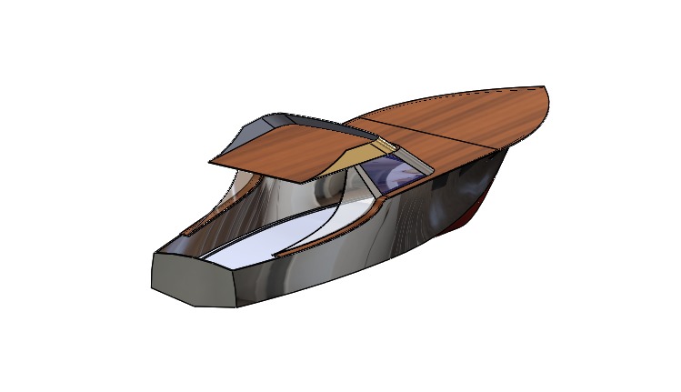 Sportsmen Boat 3D print model_3