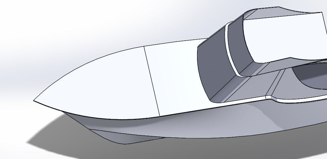 Sportsmen Boat 3D print model_18