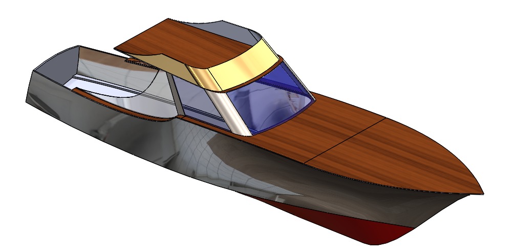 Sportsmen Boat 3D print model_4