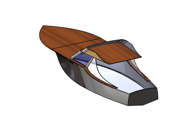 Sportsmen Boat 3D print model_7