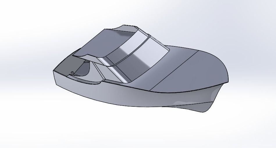 Sportsmen Boat 3D print model_11