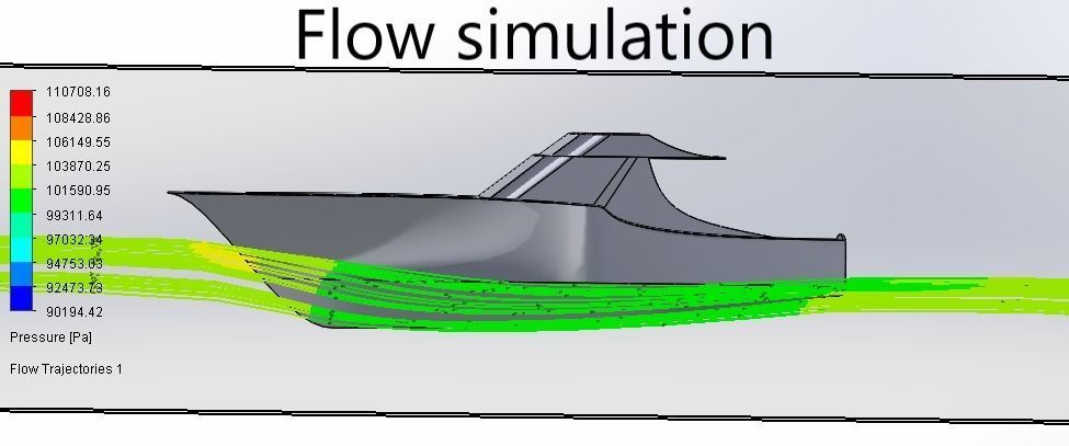 Sportsmen Boat 3D print model_20