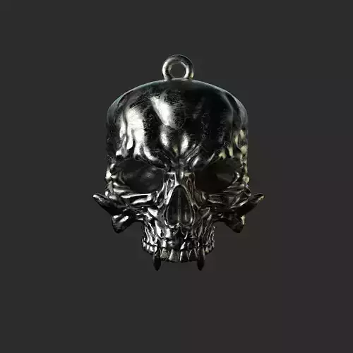 Pendant Skull stl