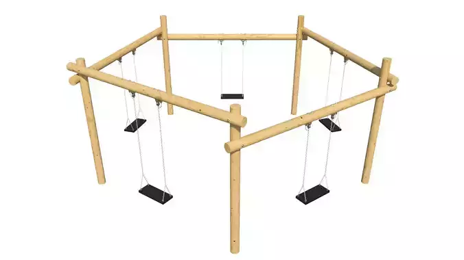 Wooden Swing 
