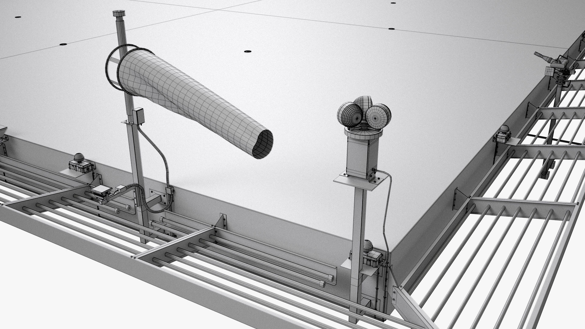 Dual Heliport 3D model_20