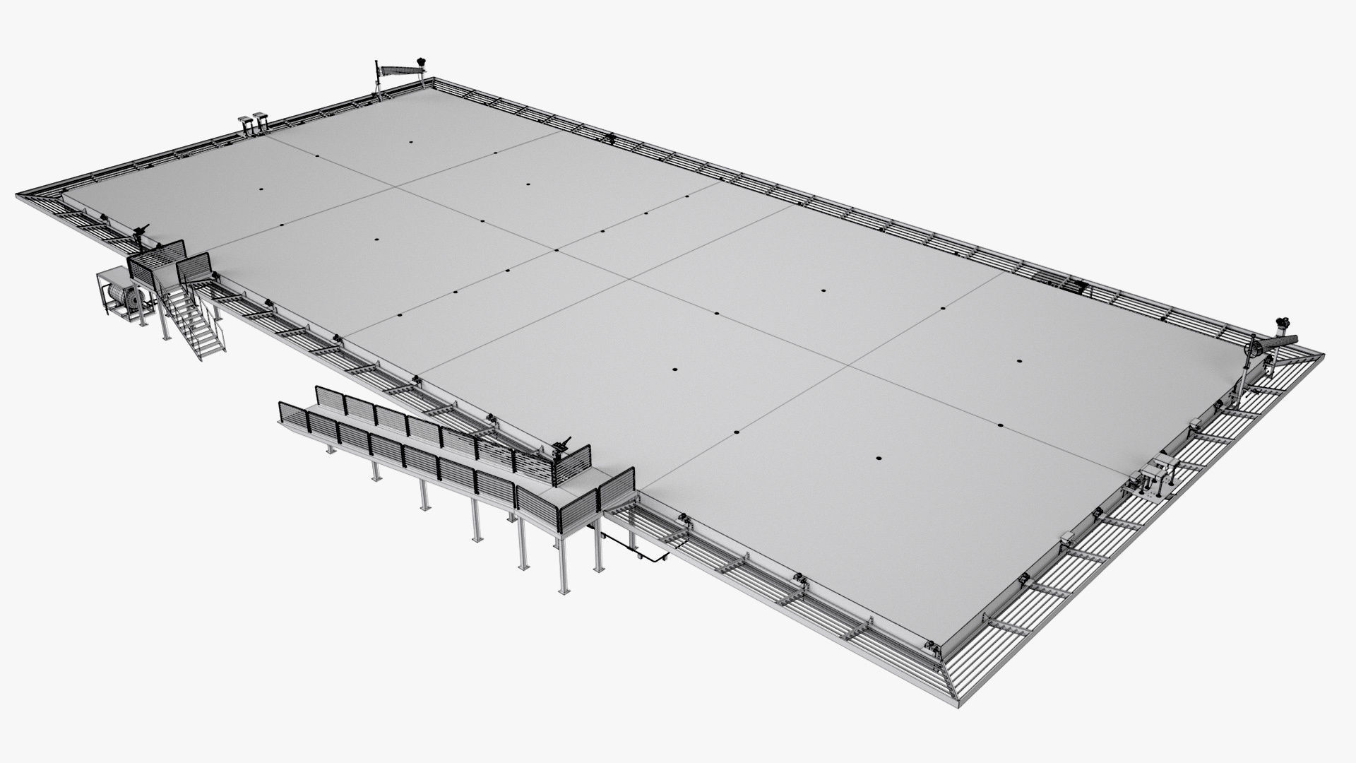 Dual Heliport 3D model_15