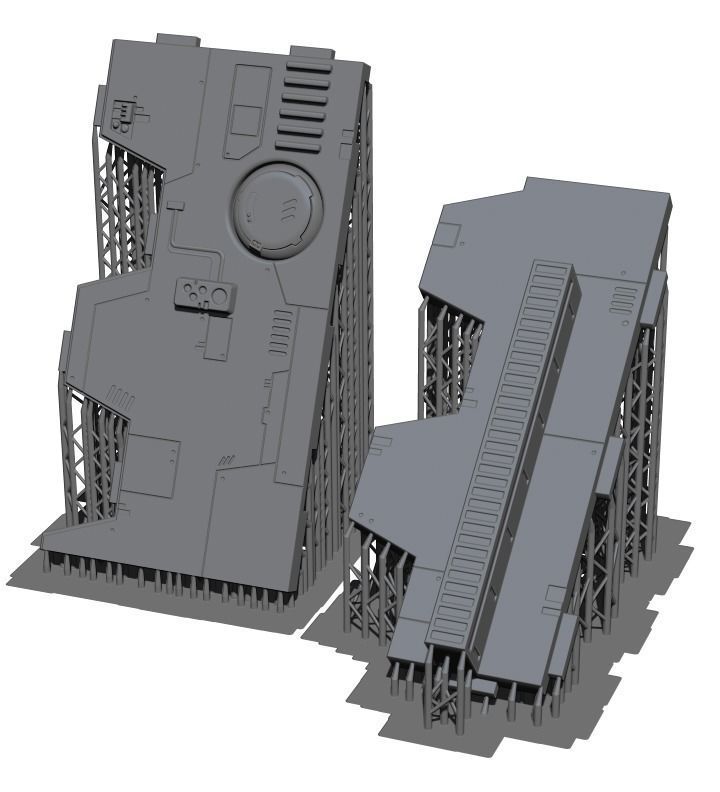 The Maintenance Bay Project Season I - Big Suits Bridge 3D print model_10