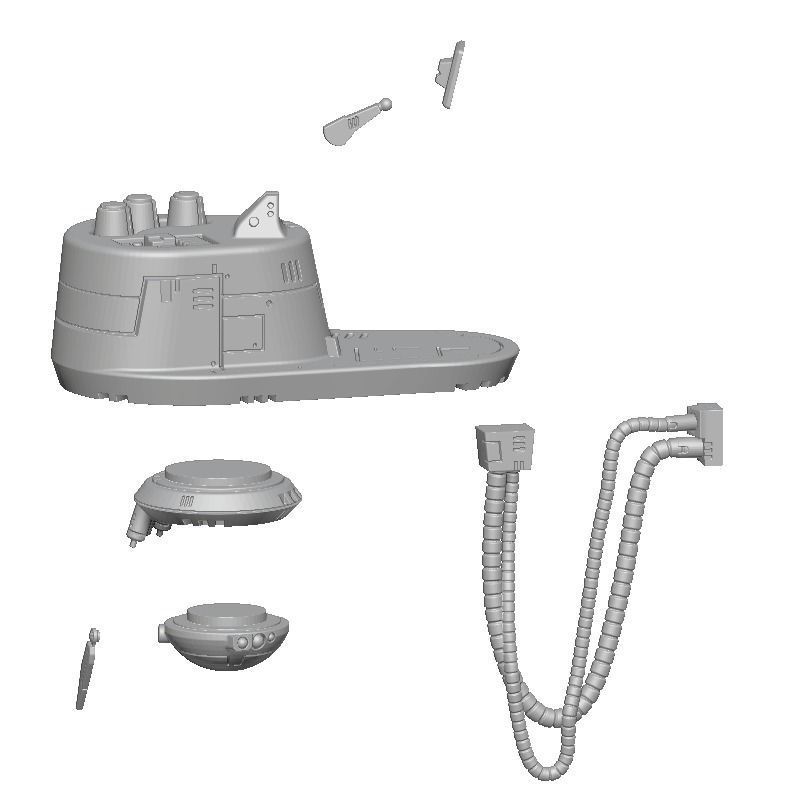 The Maintenance Bay Project Season I - Big Suits Bridge 3D print model_8