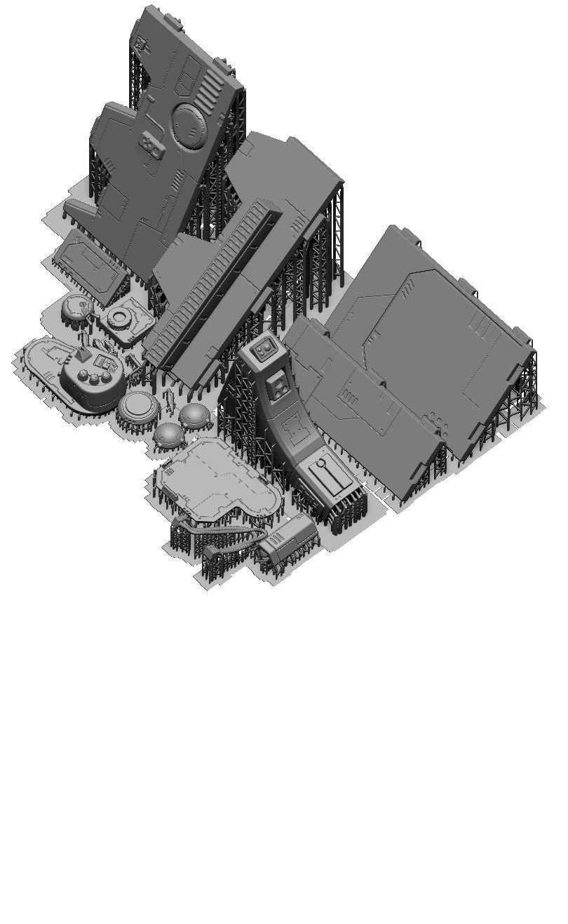 The Maintenance Bay Project Season I - Big Suits Bridge 3D print model_11