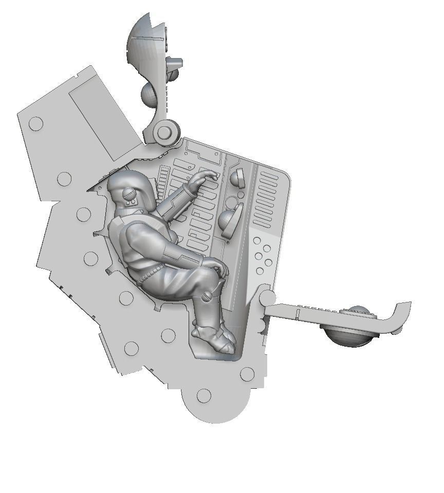 The Maintenance Bay Project Season I - Big Suits Bridge 3D print model_7