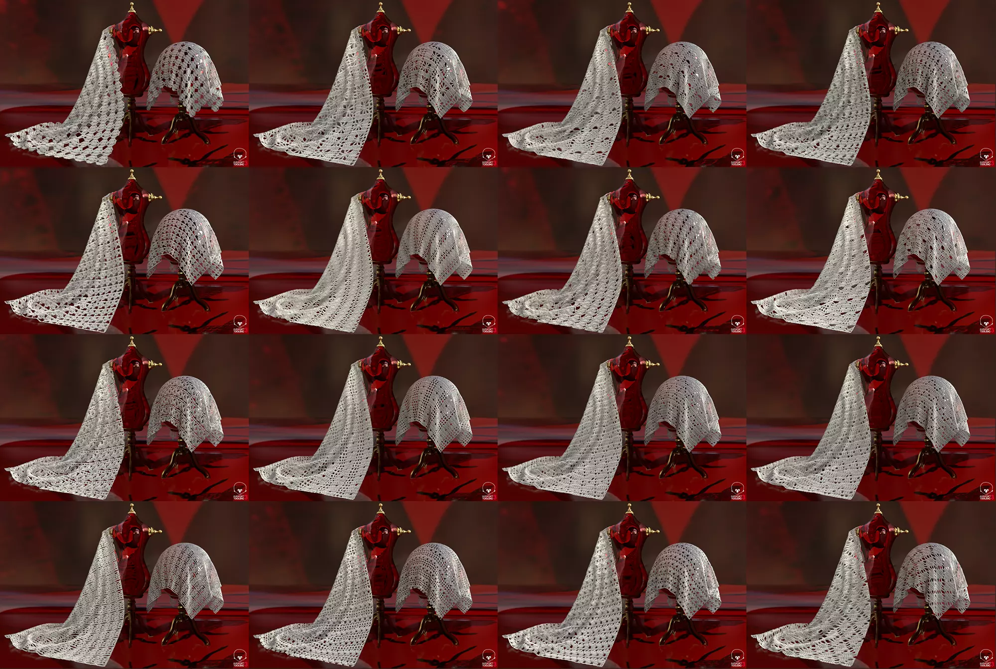 Fabric Vol 15 - Crochet and Lace Knit Texture_0