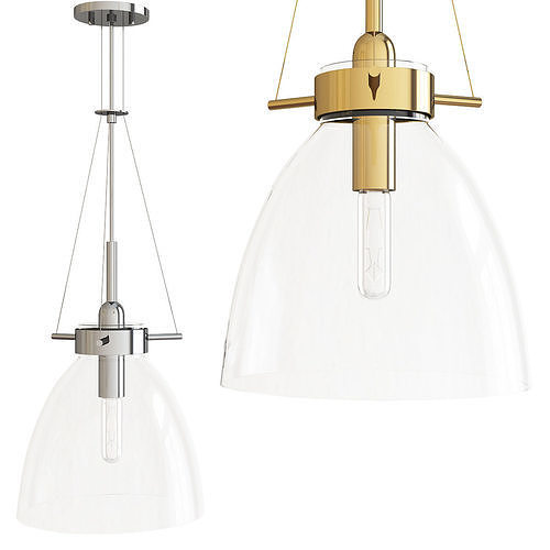 Castelli Pendant Light Low-poly 3D model