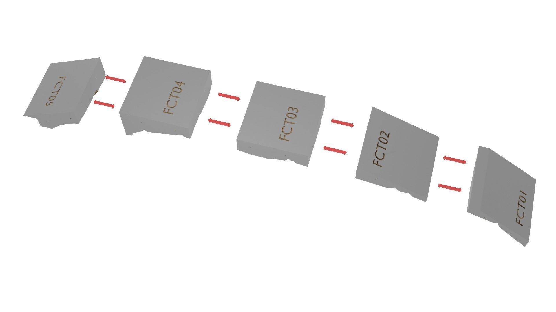 Jabbas Throne Room - Set 9 - Rancor Cave 1-18 scale Kenner 3D print model_24