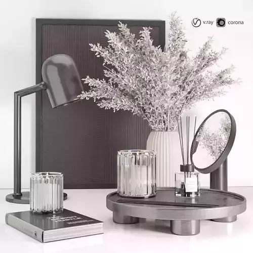 decorative set with bouquet 16