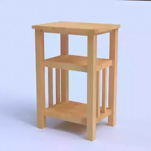 Sofa Side Table 3D model