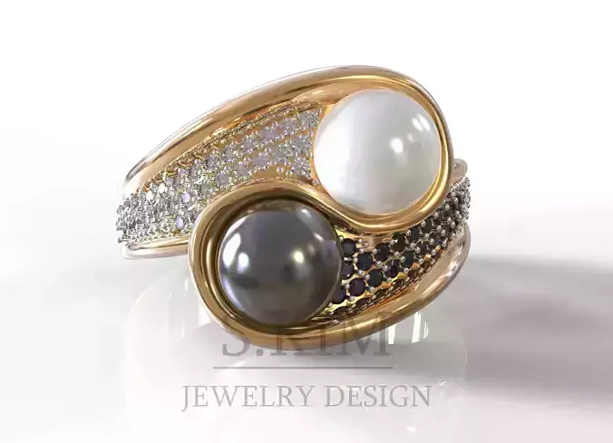 Pearls ring