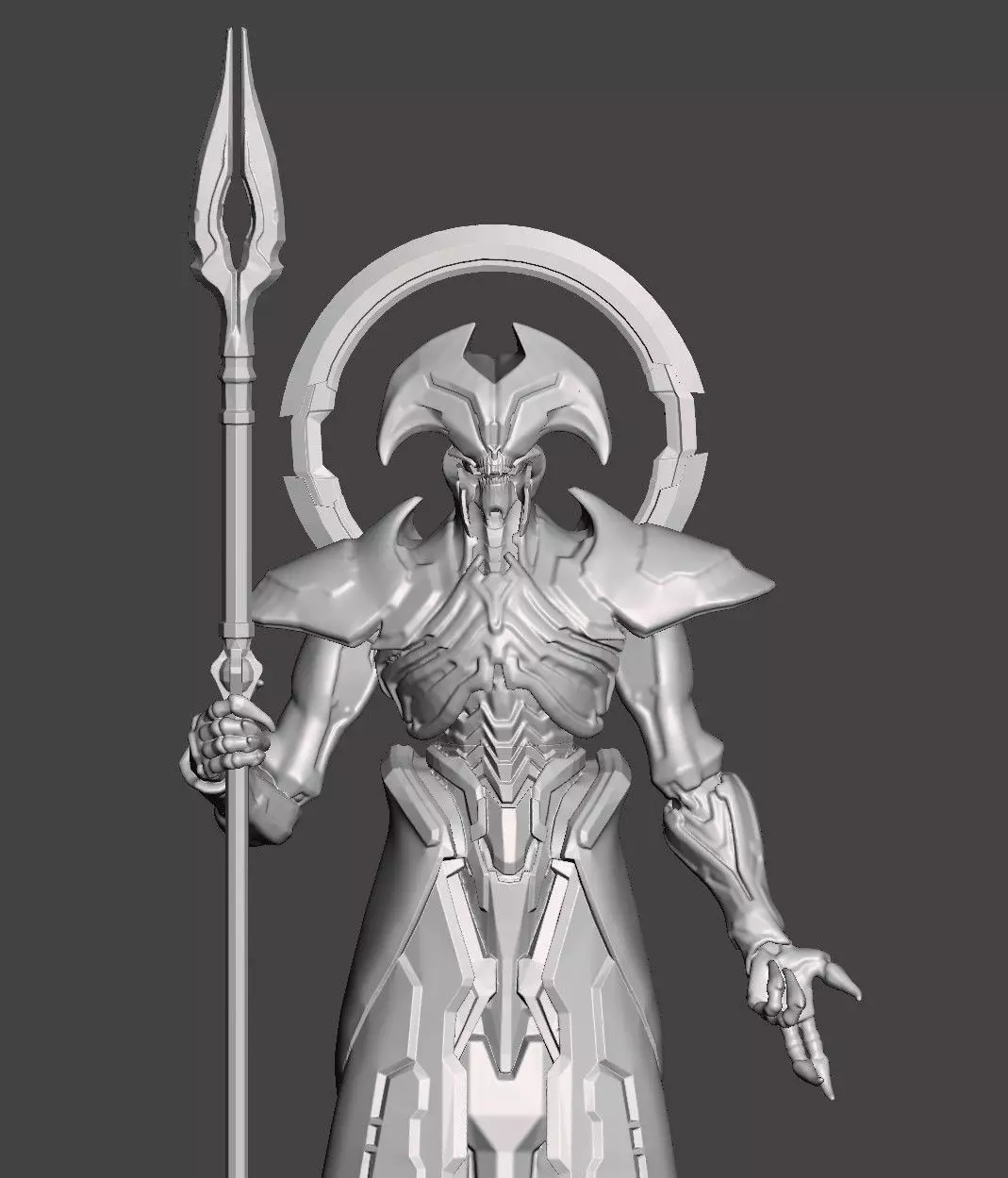 MAYKR ANGEL CIVILIAN - DOOM ETERNAL HIGH POLY STL 3D print model