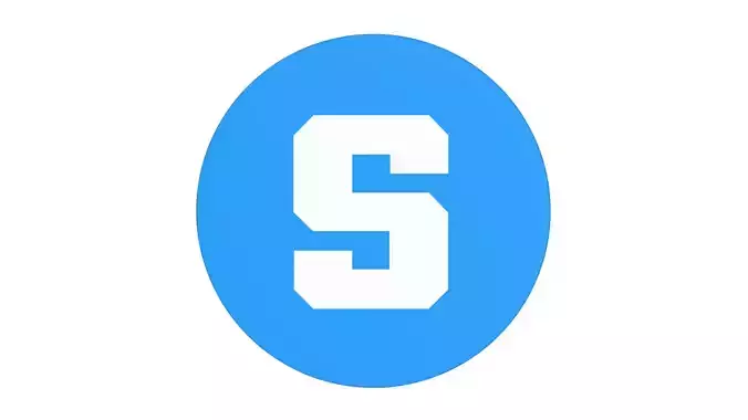 The Sandbox SAND Cryptocurrency 3D Model