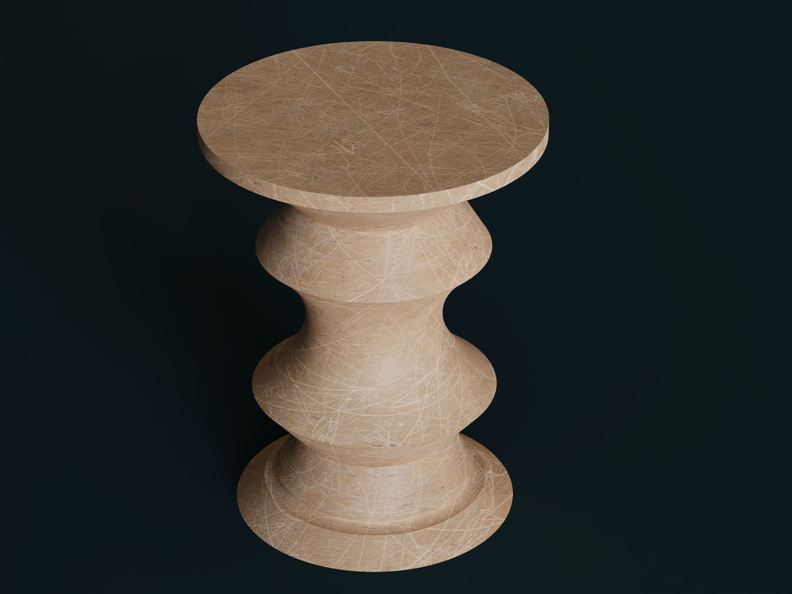 Pedestal 19 3D print model_3