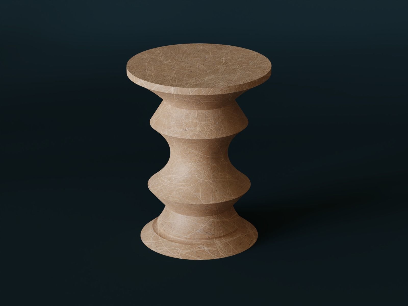 Pedestal 19 3D print model_2
