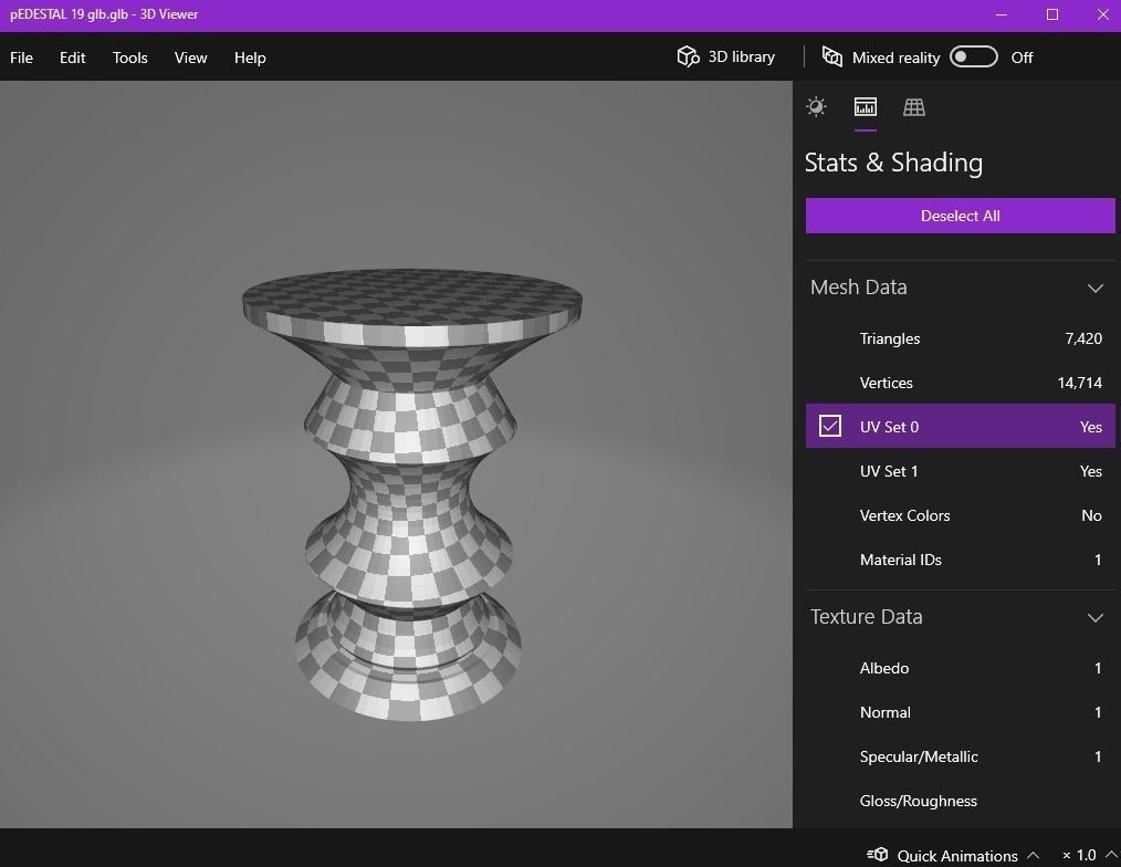Pedestal 19 3D print model_19