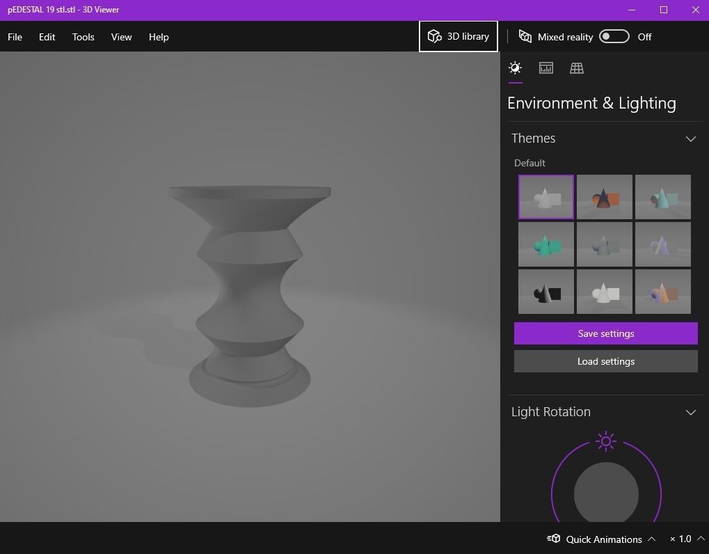Pedestal 19 3D print model_15