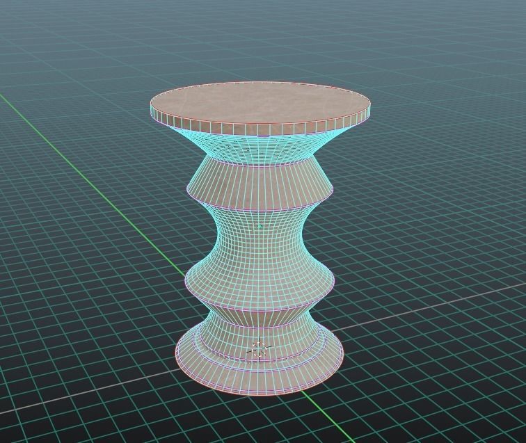 Pedestal 19 3D print model_10
