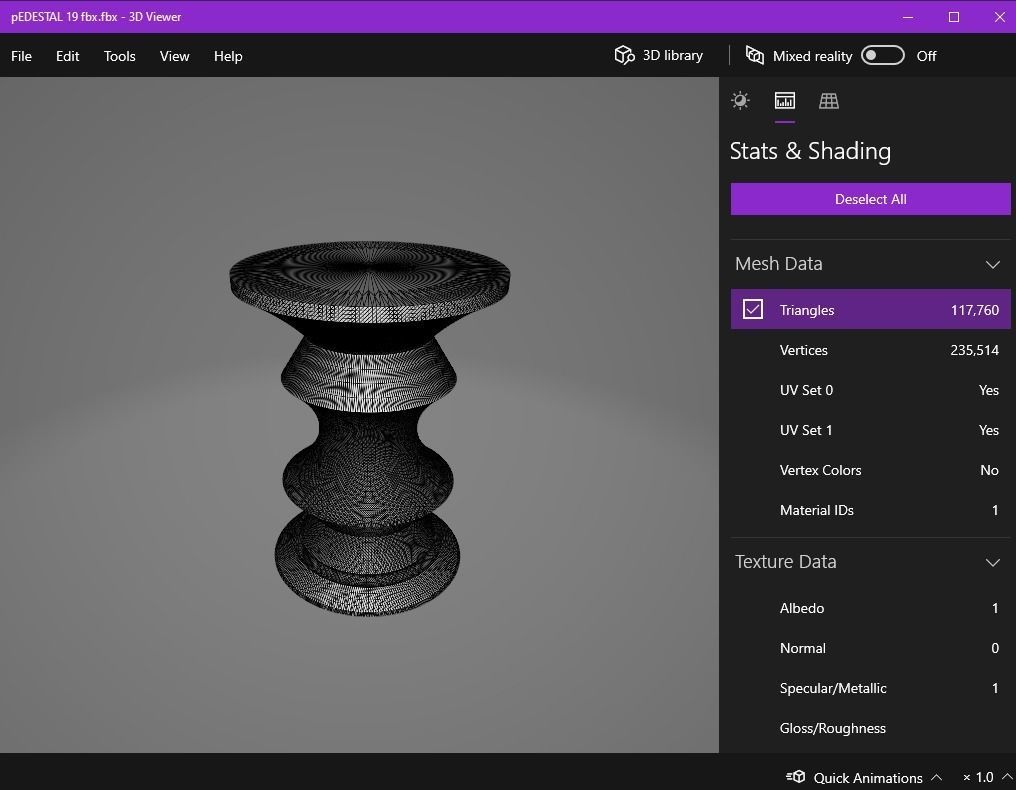 Pedestal 19 3D print model_21
