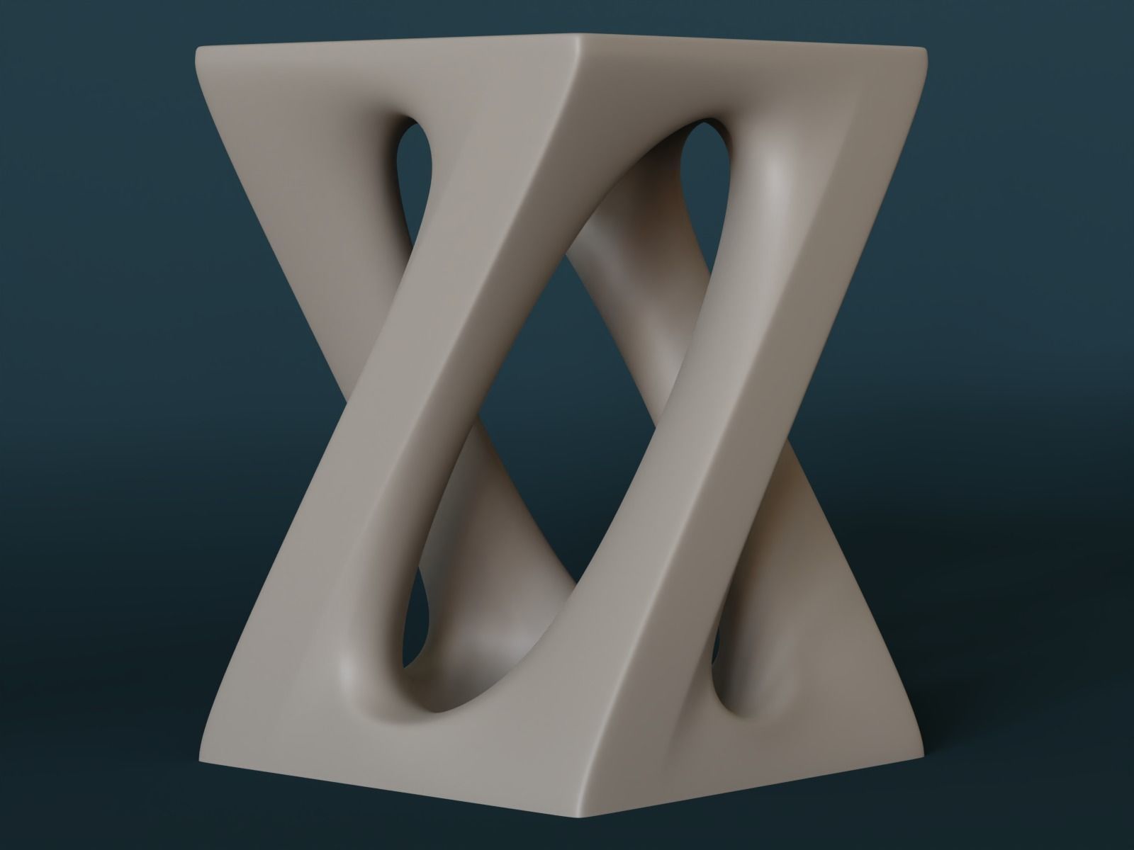 Pedestal 20 3D print model_8