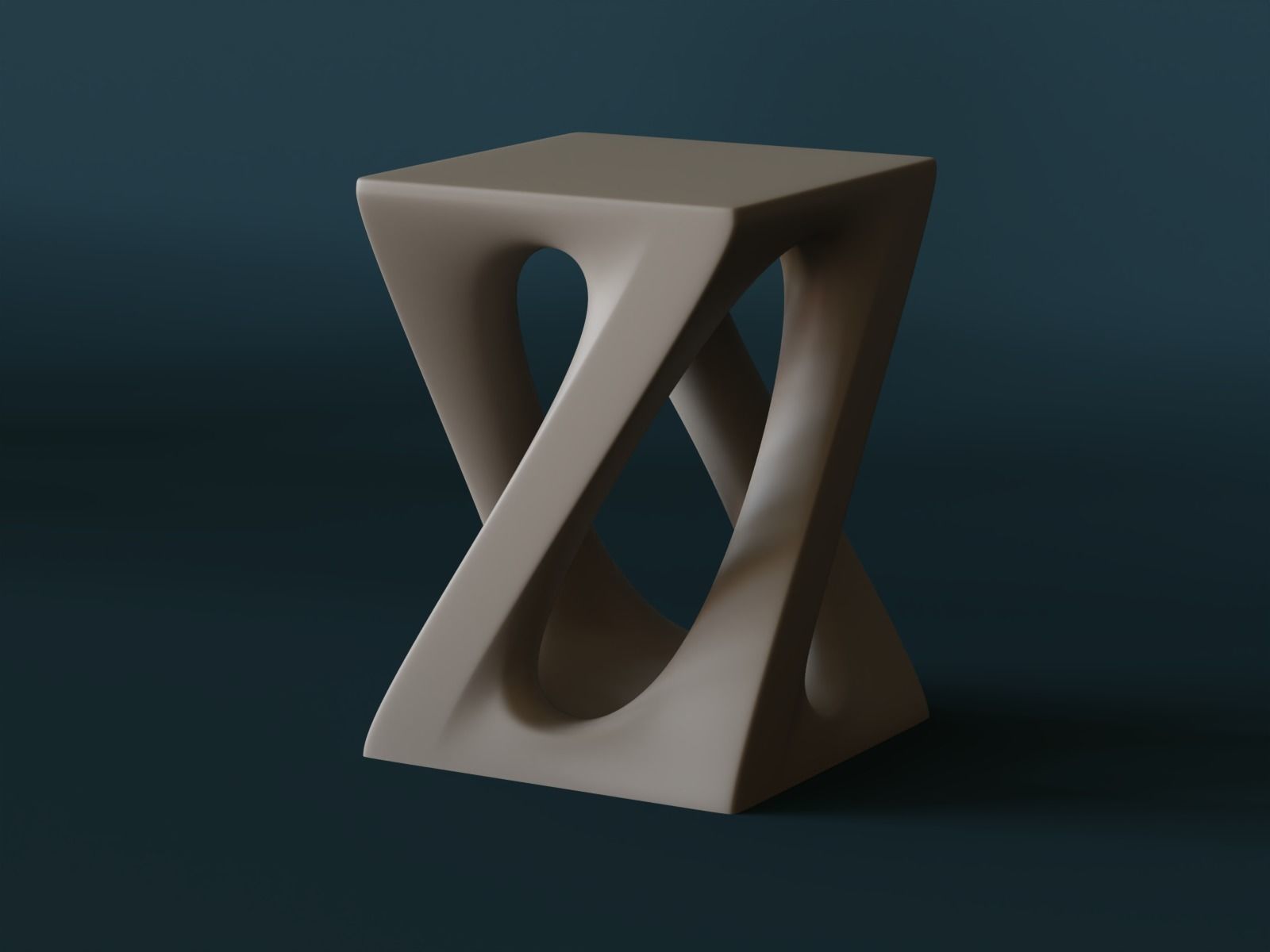 Pedestal 20 3D print model_2