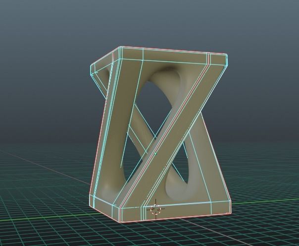 Pedestal 20 3D print model_16