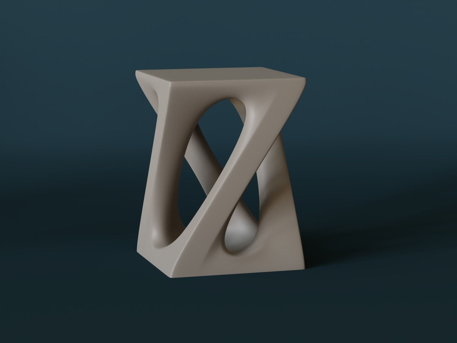 Pedestal 20 3D print model_4