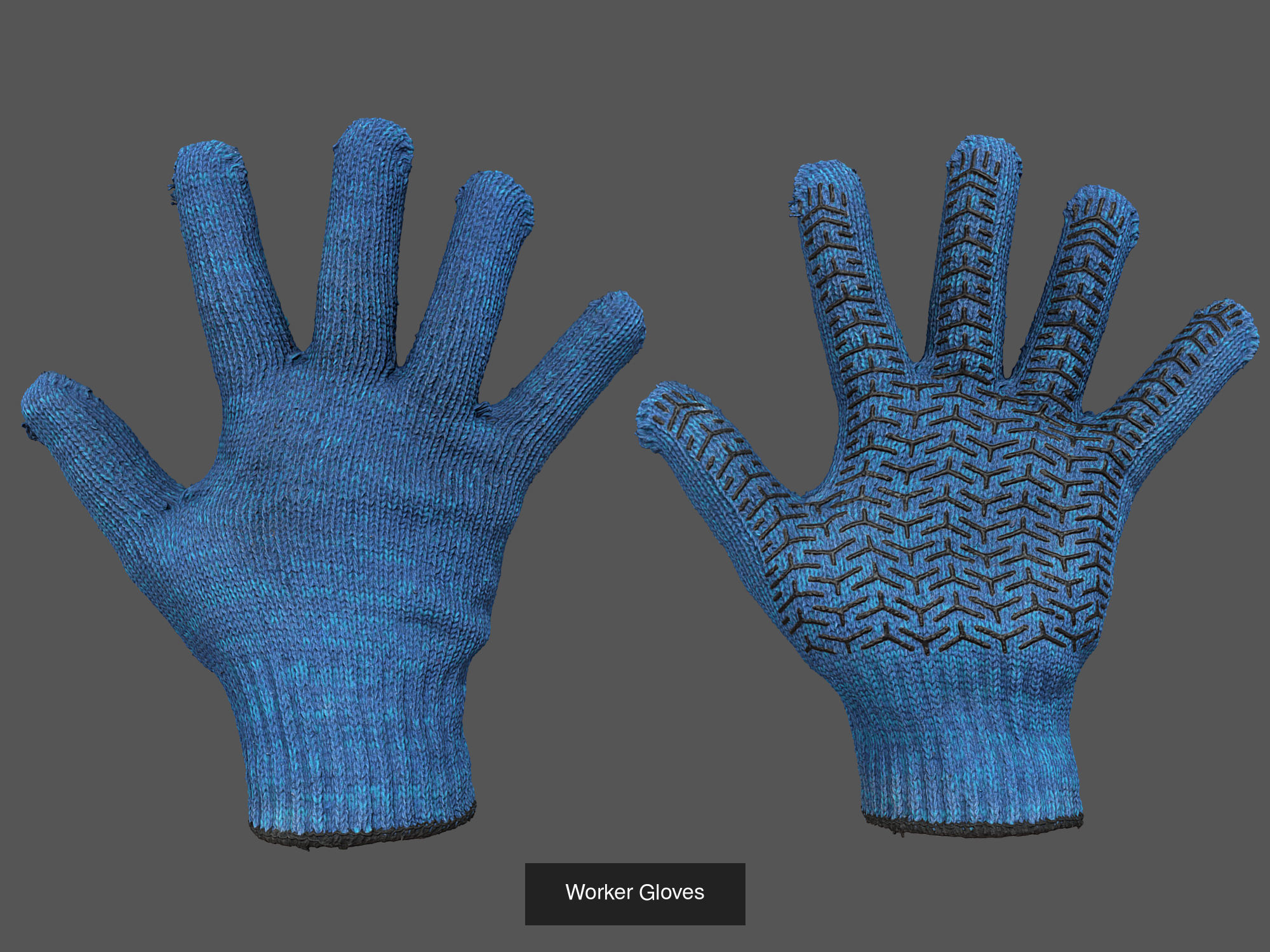 Gloves Pack Volume 01 3D Model Collection_10