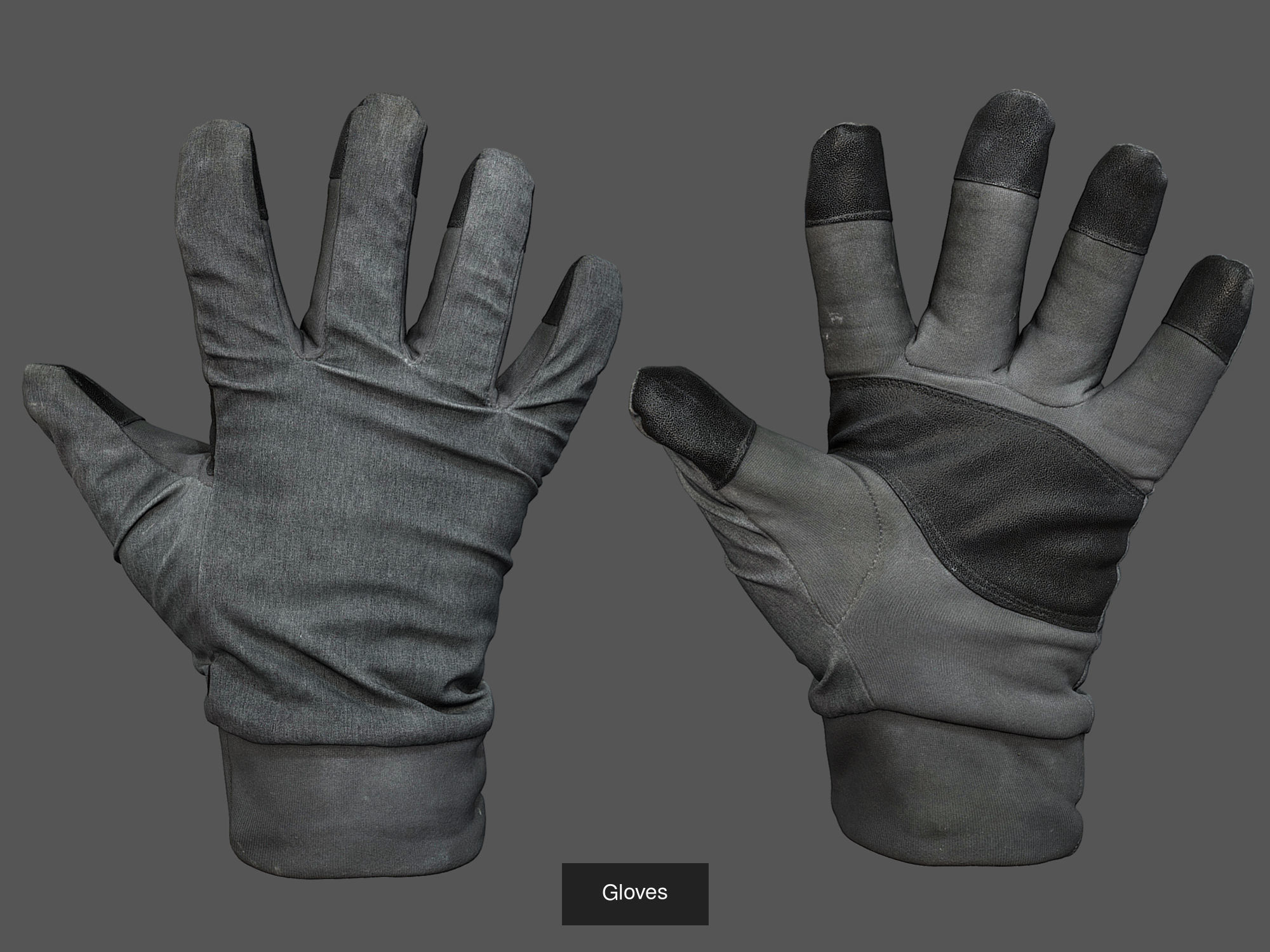 Gloves Pack Volume 01 3D Model Collection_1