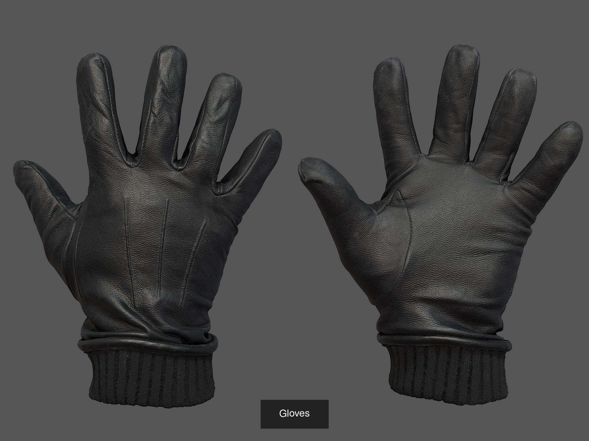 Gloves Pack Volume 01 3D Model Collection_2