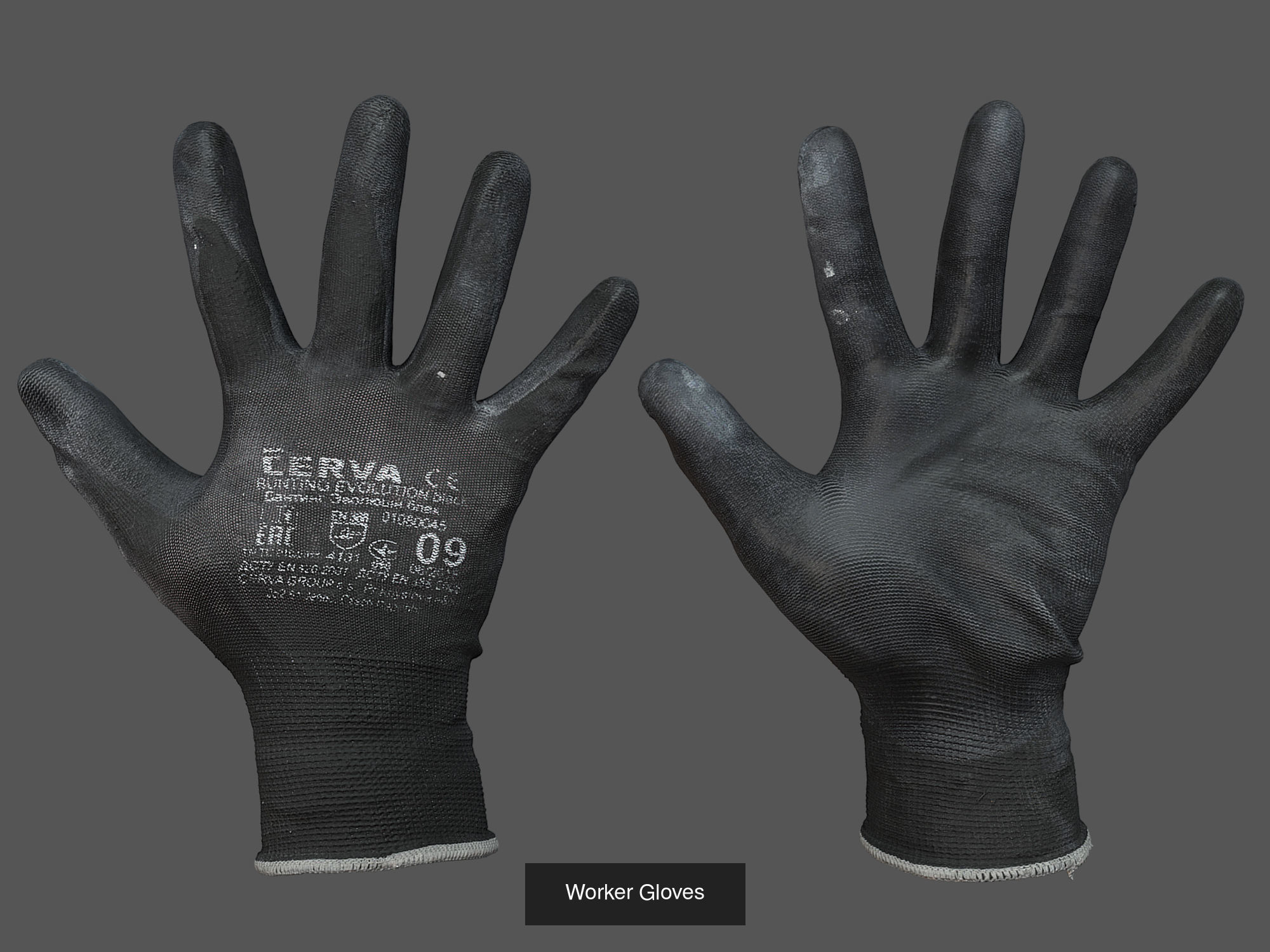 Gloves Pack Volume 01 3D Model Collection_9