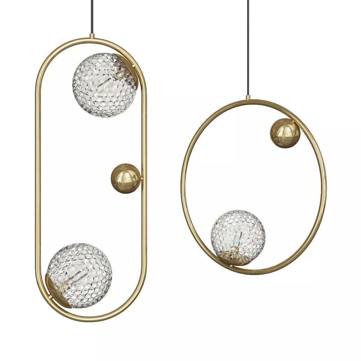 HOOP LUX collection Low-poly 3D model_0