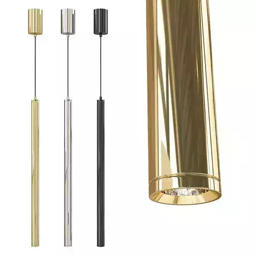 STITCH pendant light in gold