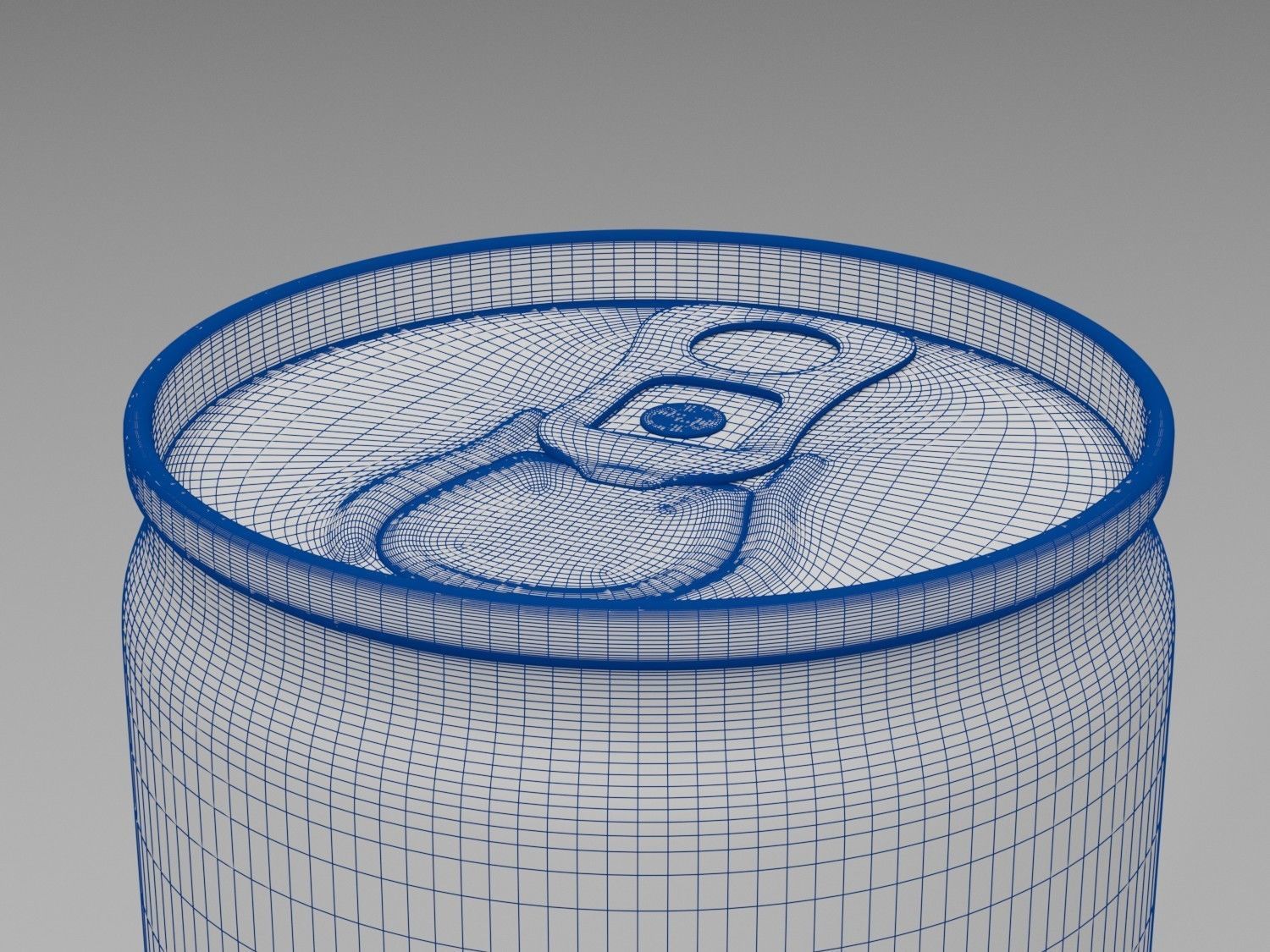 Aluminium Soda Beverage Can 355 sleek 3D model_3