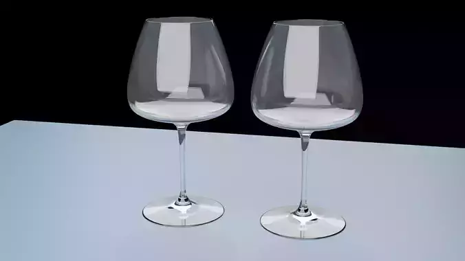 Wine Glasses Model 2