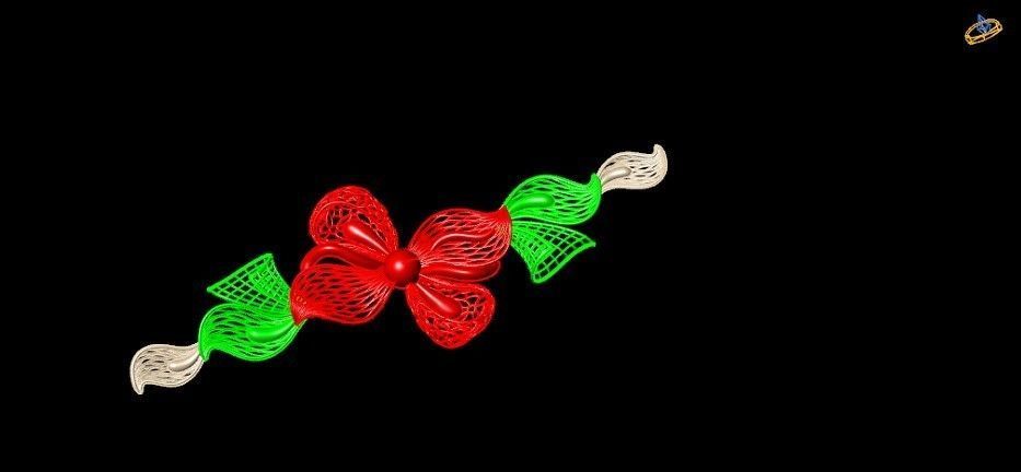 Necklace fujion 3D print model_4