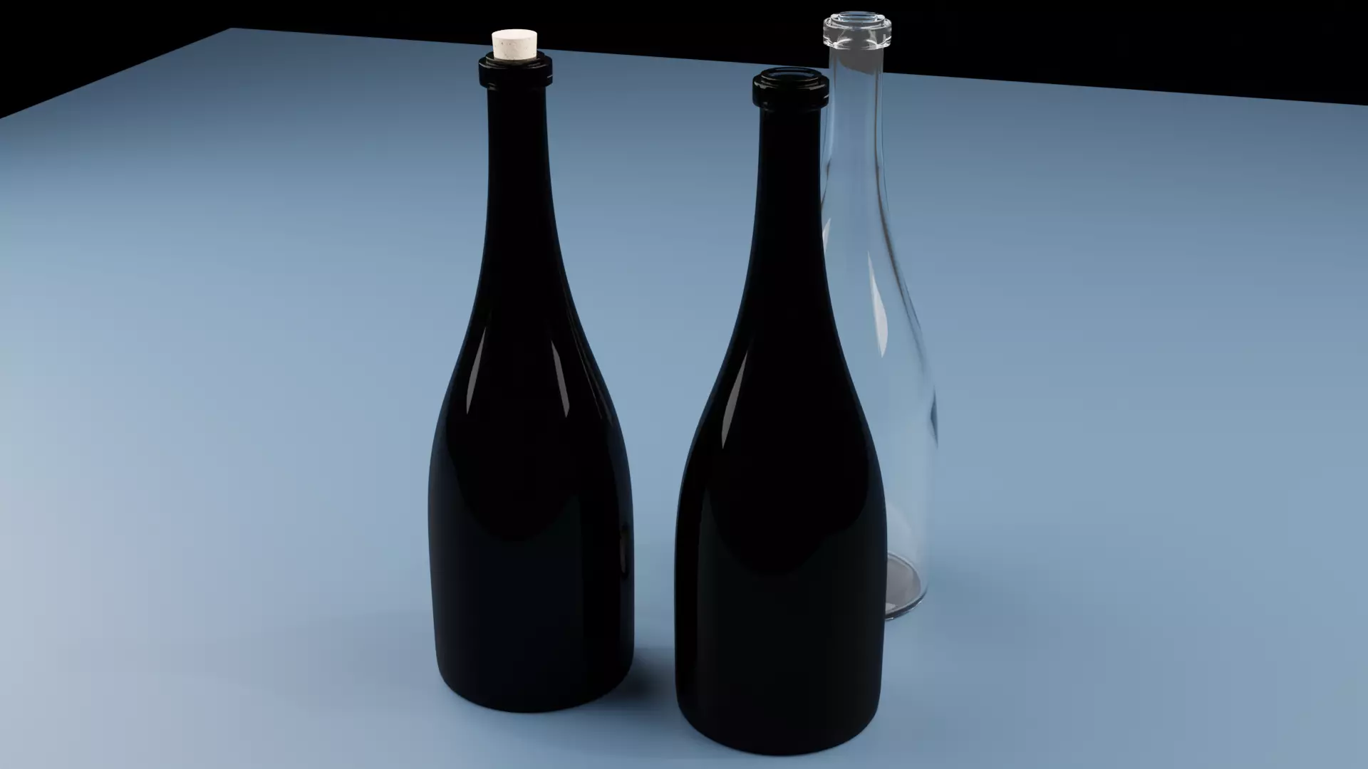 Wine Bottle v2 Free 3D print model