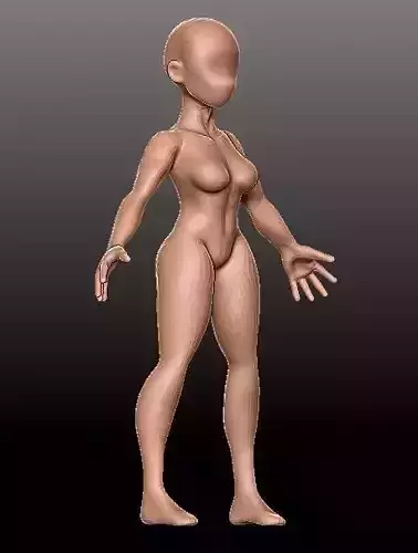 Yolu Woman 3D model