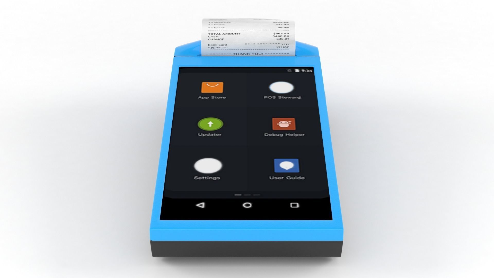 Pos Terminal 3D model_2