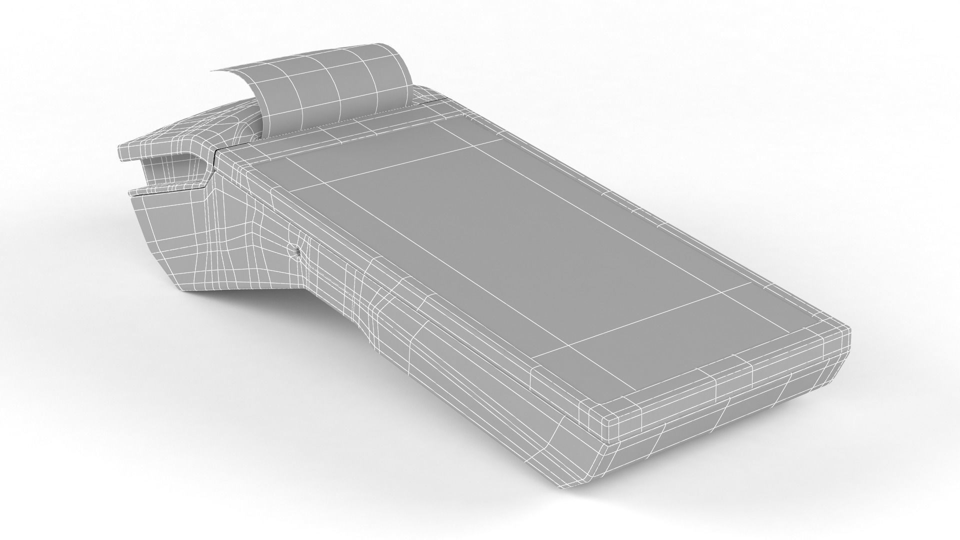 Pos Terminal 3D model_11