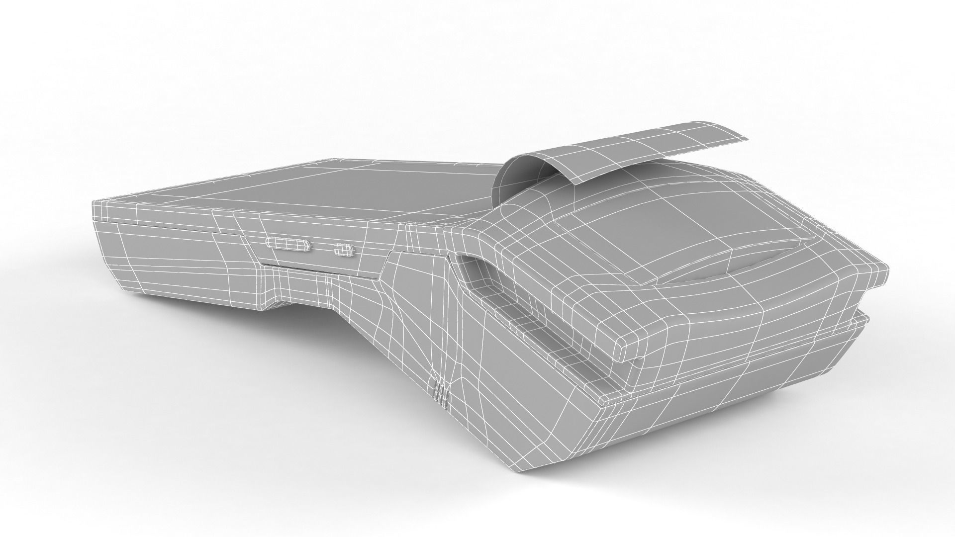 Pos Terminal 3D model_9