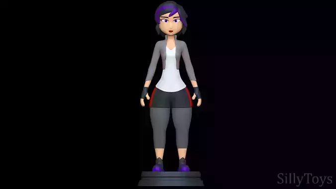 GoGo Tomago Big Hero 6 The Series 3D print model