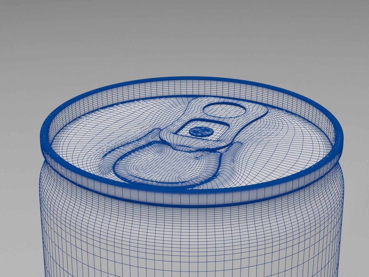 Aluminium Soda Beverage Can 250ml Slim 3D model_3