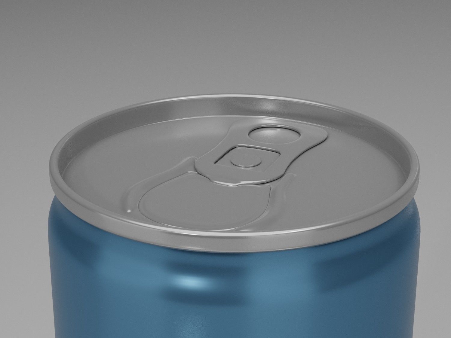 Aluminium Soda Beverage Can 250ml Slim 3D model_2